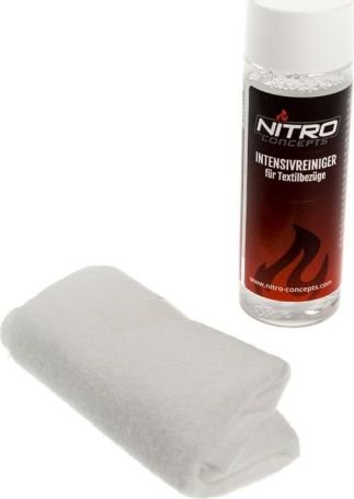 Nitro Concepts srodek do czyszczenia skory ze szmatka 100ml GAGC-140 (4251442502690) biroja tehnikas aksesuāri