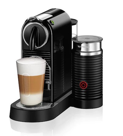 DeLonghi EN 267.BAE Citiz & Milk Nespresso Black Kafijas automāts