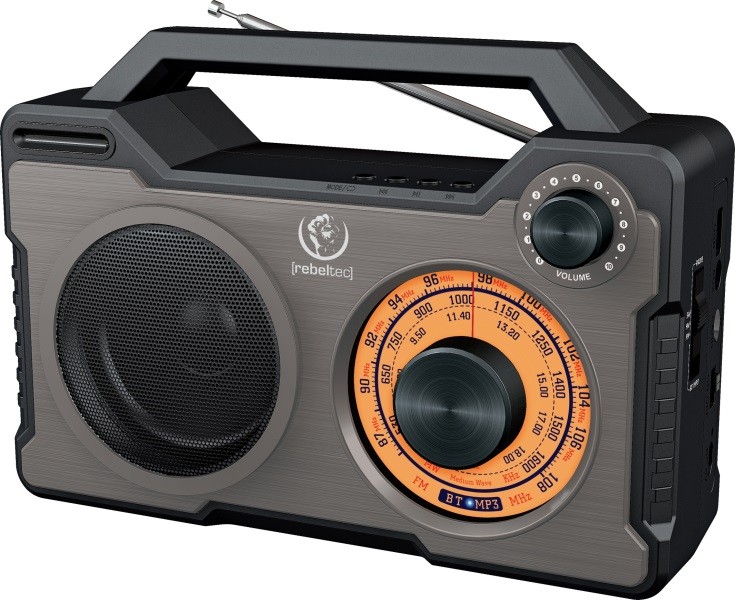 Rebeltec bluetooth speaker radio RODOS pārnēsājamais skaļrunis