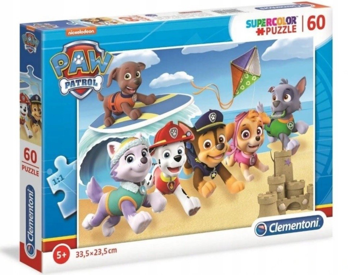 Clementoni Puzzle 60 pieces Paw Patrol (26091) puzle, puzzle