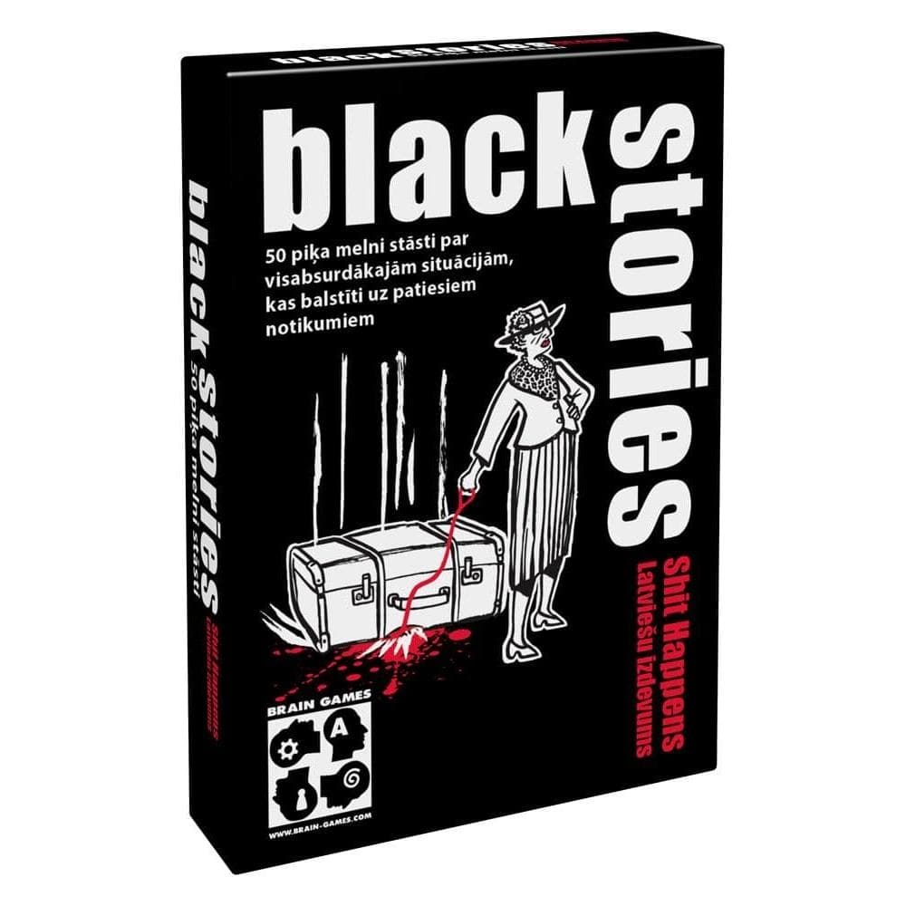 Brain Games Black Stories - Shit Happens izdevums galda spēle