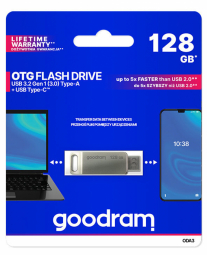 GoodRam ODA3 USB 3.2 128GB Silver 5908267960271 USB Flash atmiņa