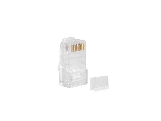 Lanberg RJ-45 Plug 8P8C cat.6 UTP (100pcs) with a cable and wire guide