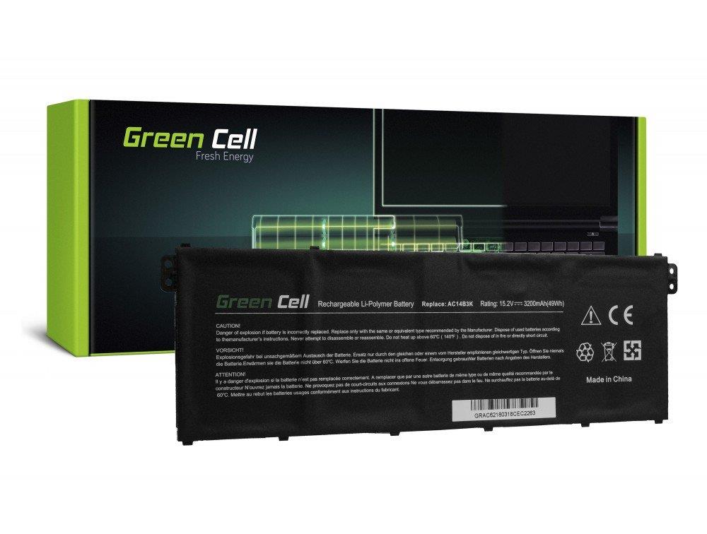 Green Cell Battery for Acer Aspire 5 A515 A517 E15 ES1-512 ES1-533 / 15,2V 3200mAh akumulators, baterija portatīvajiem datoriem