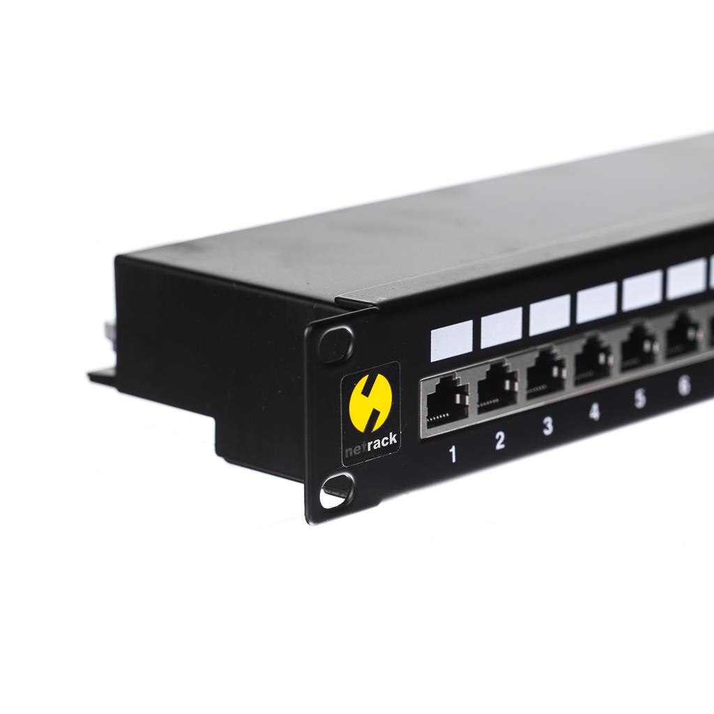 Netrack patchpanel 19'' 24 ports cat. 5e FTP LSA Serveru aksesuāri