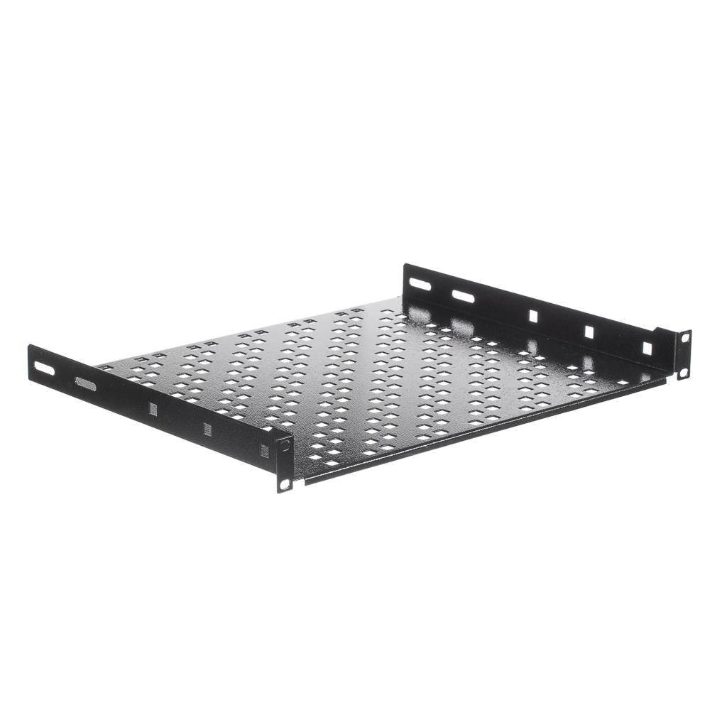 Netrack equipment shelf 19'', 1U/350mm, charcoal Serveru aksesuāri