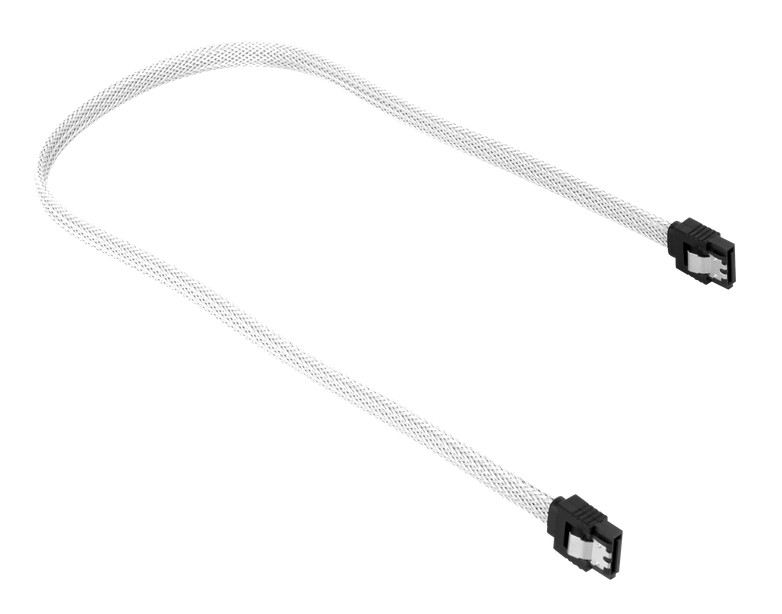 Sharkoon SATA III Cable white - 60 cm kabelis datoram