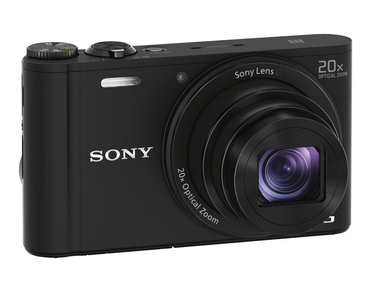 Digitālā kamera DSCWX350B.CE3 Sony DSCWX350 black 18,2Mpix,20xOZ