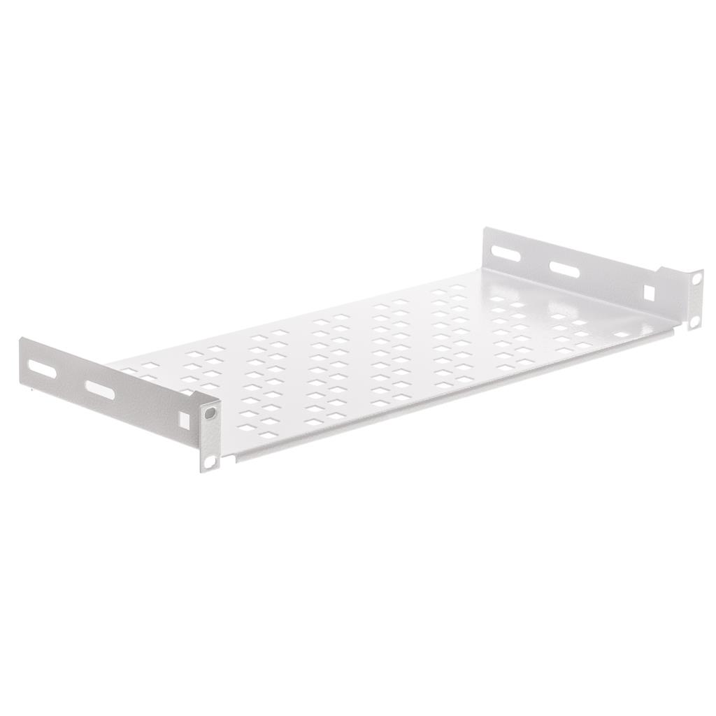 Netrack equipment shelf 19'', 1U/200mm, grey Serveru aksesuāri