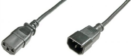 Extension cable to PC - black - 5 m kabelis, vads