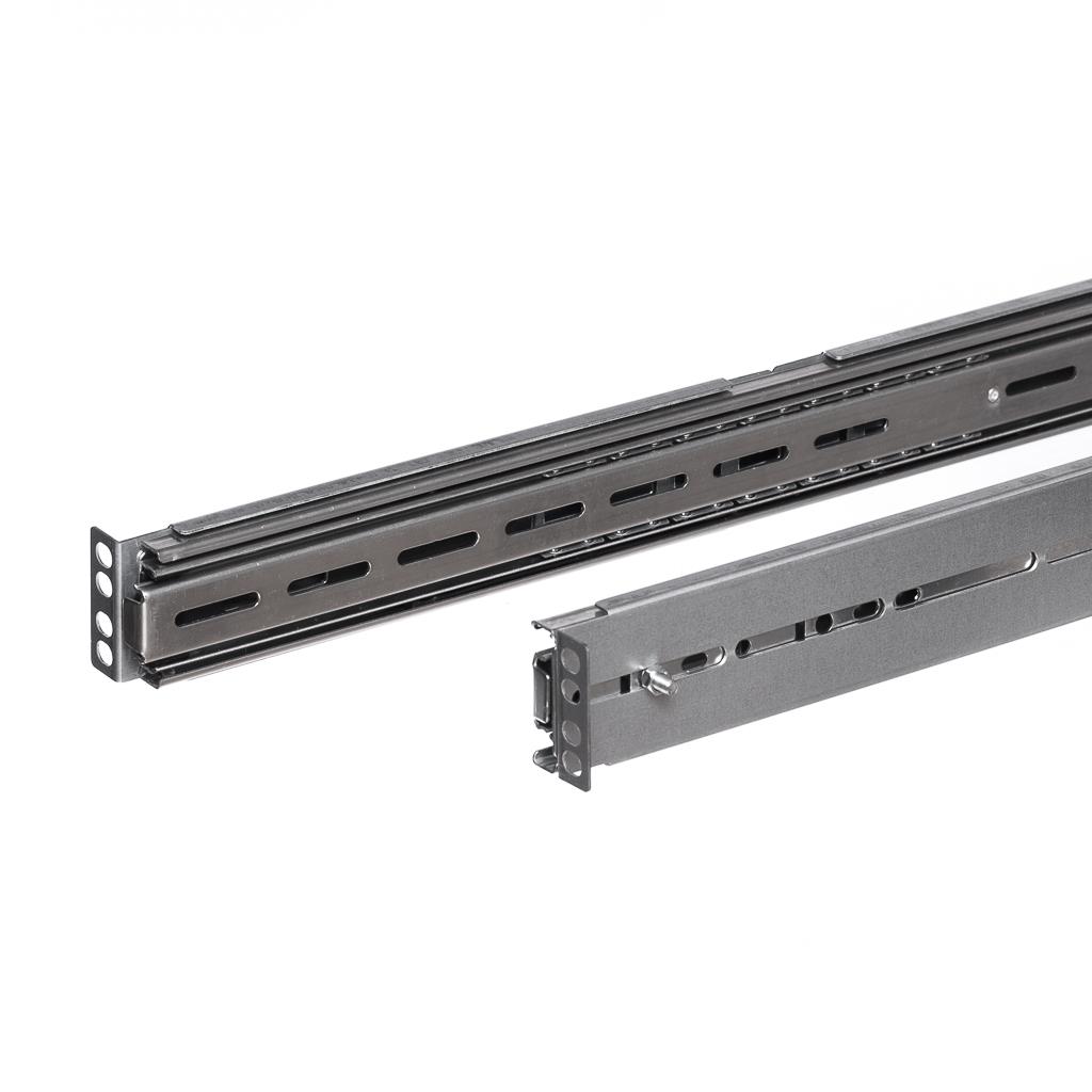 Netrack sliding rails for server case RACK 19'', 55-100cm depth Serveru aksesuāri