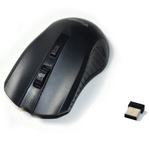 VAKOSS Wireless optical mouse TM-658UK 4D, 800/1200/1600DPI, 2.4GHz, black Datora pele