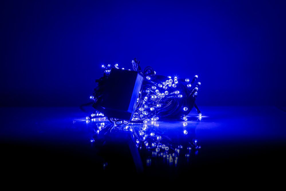 iLike LED Christmas Lights 200LED RS-112 14m Purple Ziemassvētku lampiņas