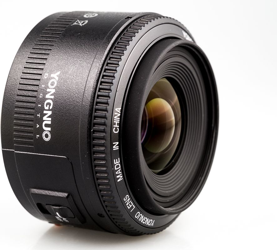 Yongnuo lens YN-35mm F2 Canon EOS MF AF foto objektīvs