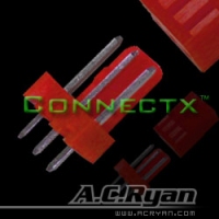AC Ryan 3-Pin Male UV Red Barošanas bloks, PSU