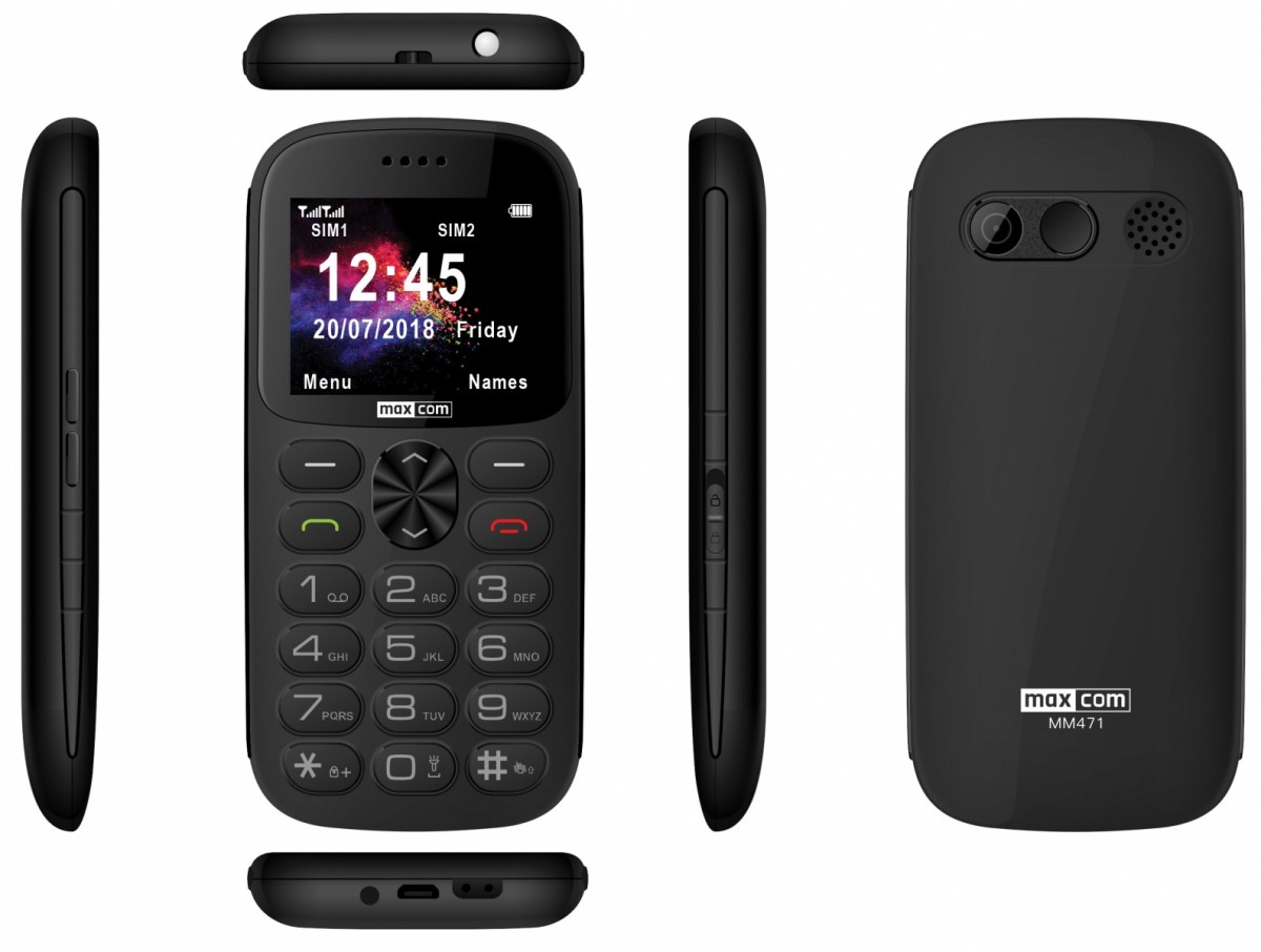 GSM Phone MM 471 grey Mobilais Telefons