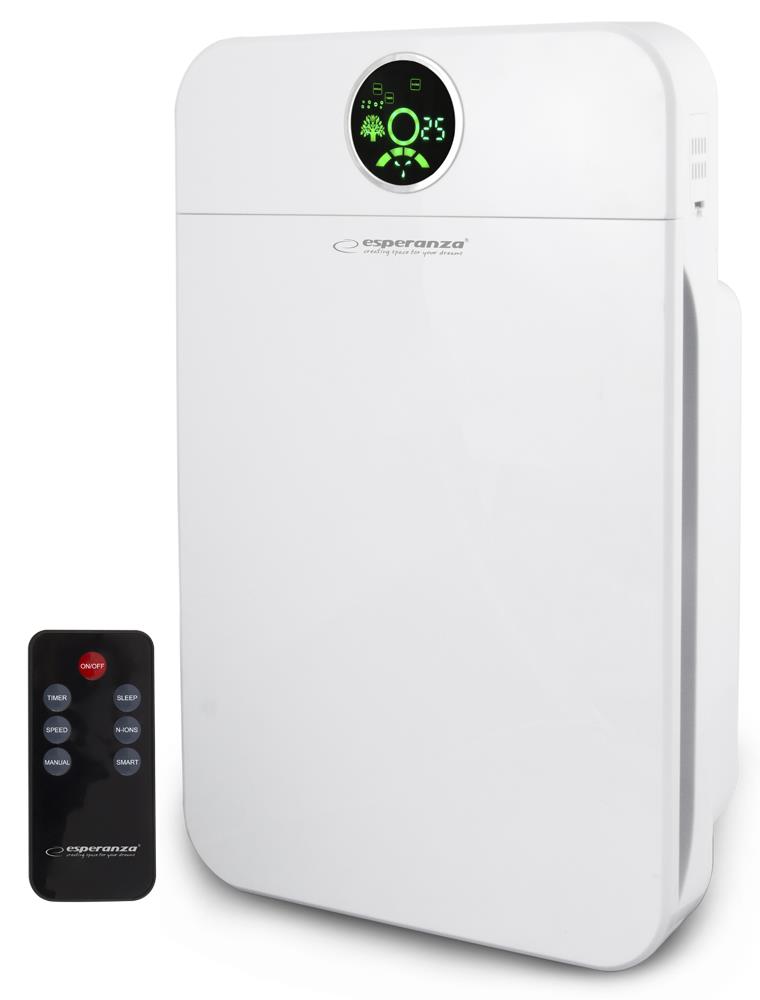 Esperanza ZEPHYR EHP002 (35W; white color), gaisa attīrītājs Klimata iekārta