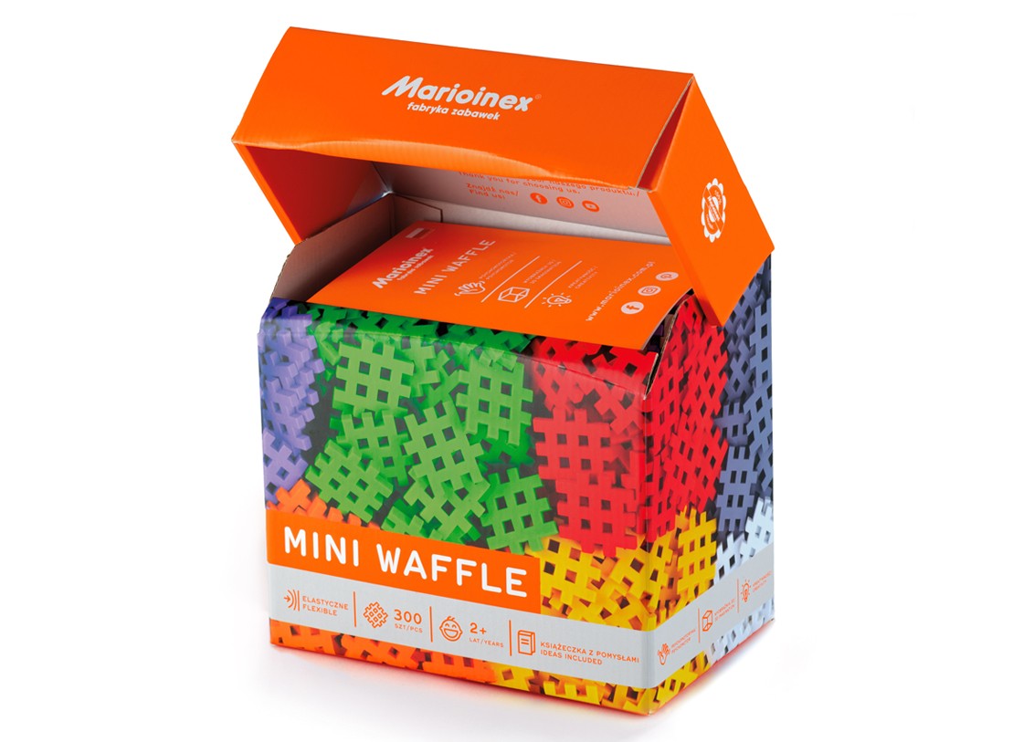 Marioinex Construction Blocks Mini Waffle 300 konstruktors