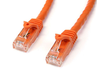 StarTech.com 1m Cat6 Gigabit Snagless Patchkabel - RJ45 UTP Netzwerkkabel - O... adapteris