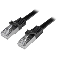 StarTech.com N6SPAT3MBK 3m Cat6 SF/UTP (S-FTP) black Netzwerkkabel (N6SPAT3... adapteris