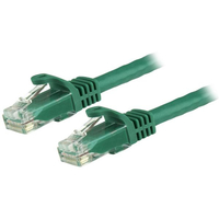 StarTech.com 15m Cat6 Snagless Gigabit UTP Netzwerkkabel - Cat 6 RJ45 Netzwer... adapteris