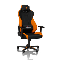 Nitro Concepts S300 Gaming Stuhl - Horizon Orange datorkrēsls, spēļukrēsls