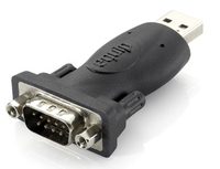 EQUIP USB-A -> Seriell RS232-DB9-Stecker St/Bu Adapter adapteris