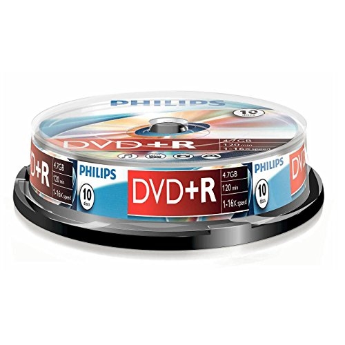 Philips DVD+R 4,7GB 10pcs spindel 16x matricas