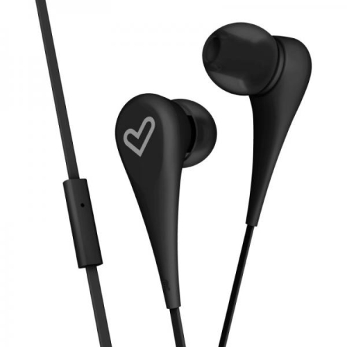 Energy Sistem Earphones Style 1+ In-ear/Ear-hook, 3.5 mm, Microphone, Black, Black Mikrofons