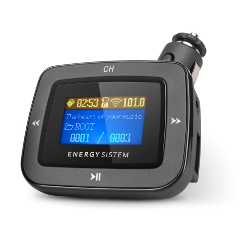 Energy Sistem Car Transmitter 1100, Dark Iron 8432426381456 multimēdiju atskaņotājs