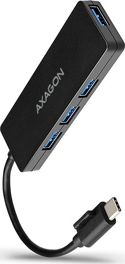 Axagon USB HUB 4-port USB 3.2 Black (HUE-G1C) USB centrmezgli