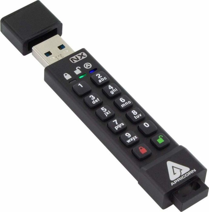 Flash S-USB 3.0 32GB Apricorn SecureKey 3NX USB Flash atmiņa