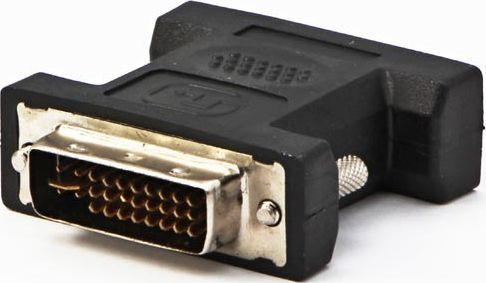 Adapter AV DVI-I - D-Sub (VGA) czarny 6538475 (8590274246355)