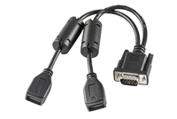 Honeywell Thor VM3, USB Y-cable, D15 male to two USB, type A plug, kabelis, vads