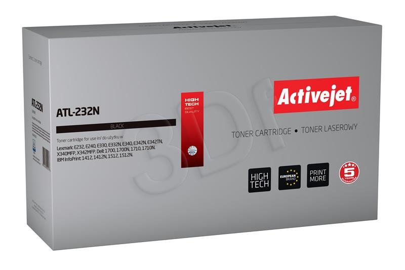 Toner ActiveJet ATL-232N | black | 3000 pages | Lexmark 24016SE