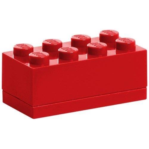 MiniBox brick LEGO with 8 edging (Bright Red) LEGO konstruktors