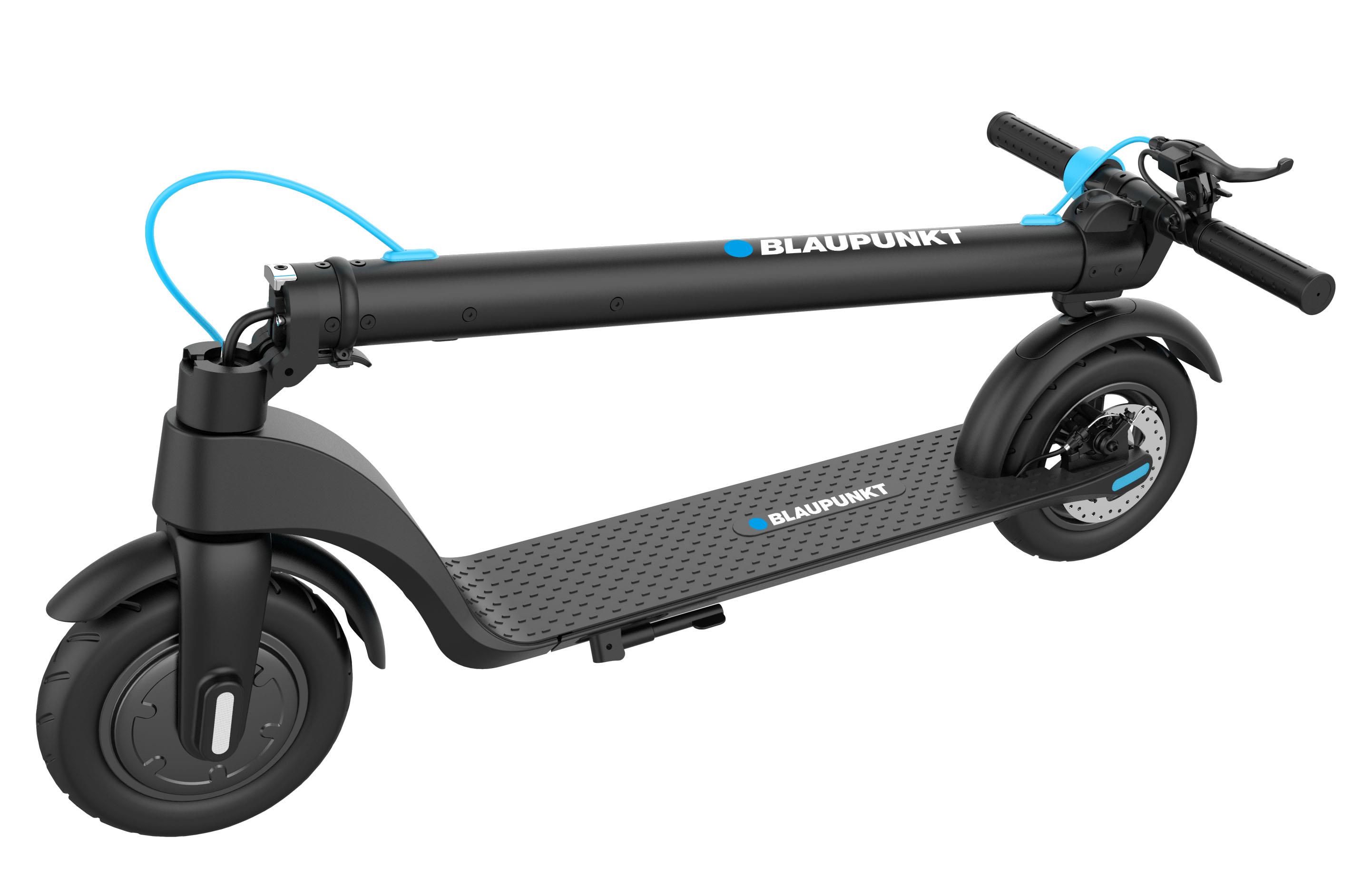 Blaupunkt (8,5"; 120 kg; 25 km/h; black color) Elektriskie skuteri un līdzsvara dēļi