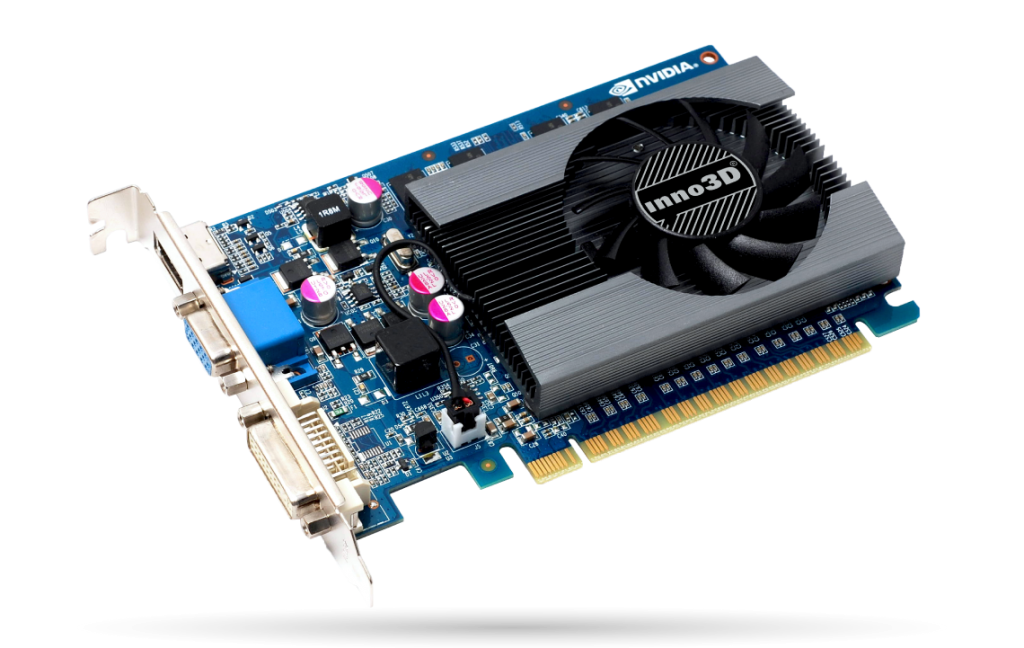 Inno3D GeForce GT 730 PCI EXPRESS, 4GB SDDR3 (64 Bit), HDMI+DVI+VGA video karte