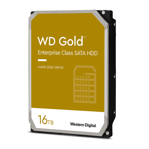 WD Gold 16TB HDD sATA 6Gb/s 512e cietais disks