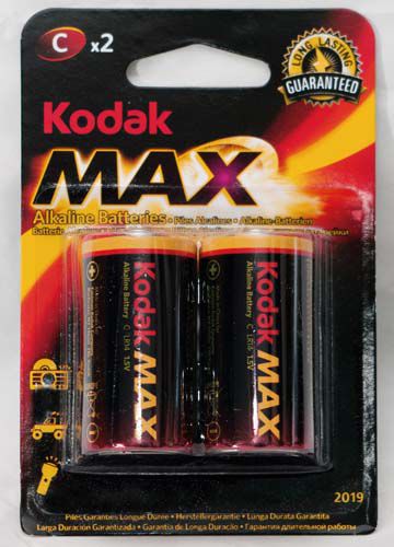 Kodak BATERIA LR14 MAX KC-2 BLISTER (30952836) Baterija