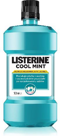 Listerine  Plyn Coolmint 500ml (7312001) 517312001 (3574660389128) mutes higiēnai