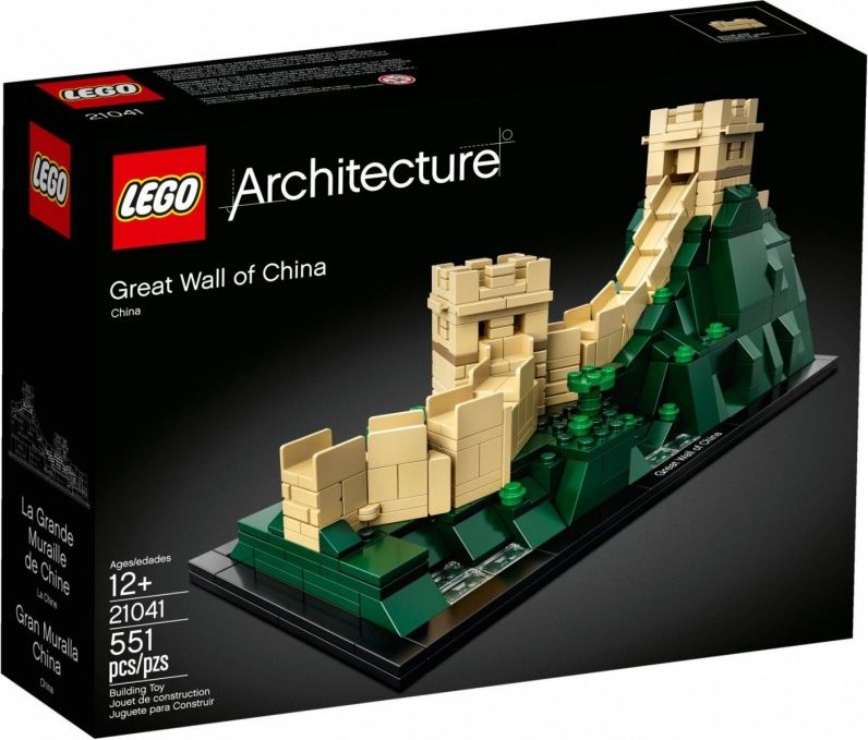 LEGO Architecture Wielki Mur Chinski (21041) GXP-641576 (5702016111873) LEGO konstruktors