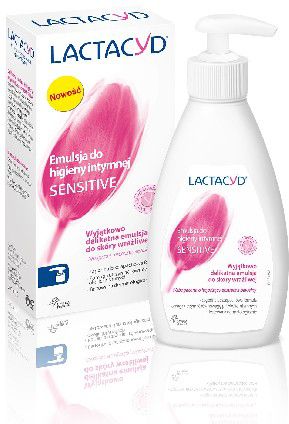 Lactacyd Sensitive Emulsion for intimate hygiene with a pump 200 ml kosmētika ķermenim