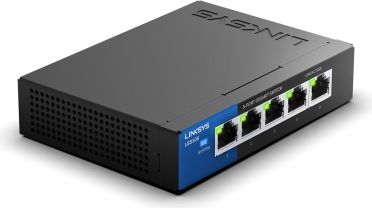 Linksys Unmanaged Gigabit Switch 5-Port             LGS105-EU-RTL datortīklu aksesuārs