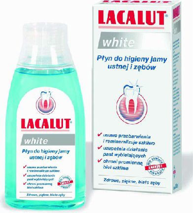 Lacalut  Plyn do plukania ust White 300 ml 7516437 (4016369616437) mutes higiēnai