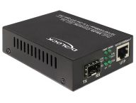 Medienkonverter Delock PoE+ 1000Base-T -> SFP adapteris