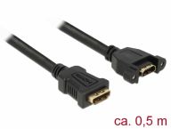 HDMI mit Ethernetkabel - HDMI (W) bis HDMI (W) adapteris