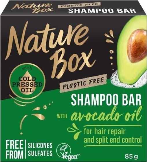 Nature Box Awokado szampon do wlosow 85g 90443046 (90443046) Matu šampūns