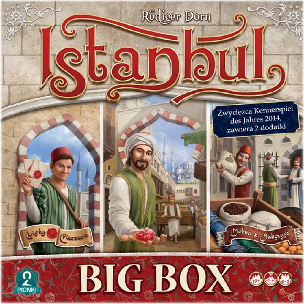 Portal Games Gra planszowa Istanbul: Big Box 116388 (5902560383560) galda spēle