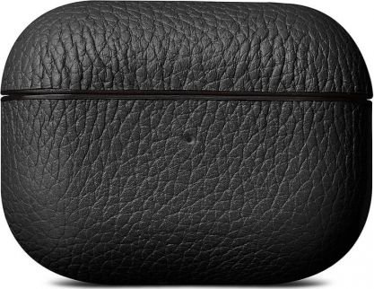 Woolnut Etui ochronne Leather do AirPods Pro czarne WNUT-APP-C-584-BK (7350070360584)